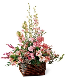 Exquisite Memorial Basket from Maplehurst Florist, local flower shop in Essex Junction
